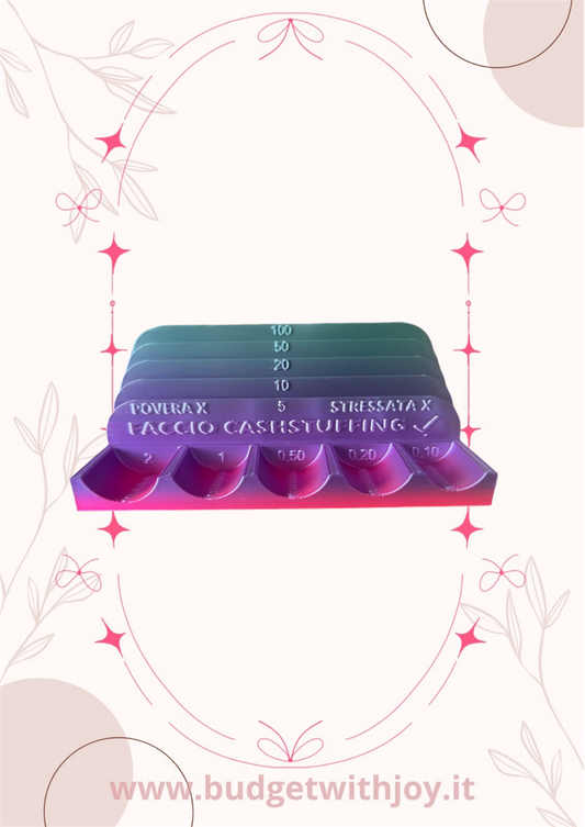 Porta soldi 3D slogan Joy 14Lx8Px5A