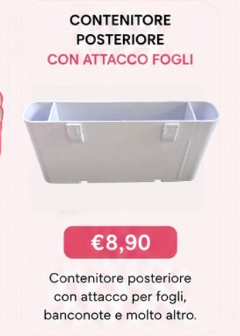 PREORDINE Organizer modulare 3D