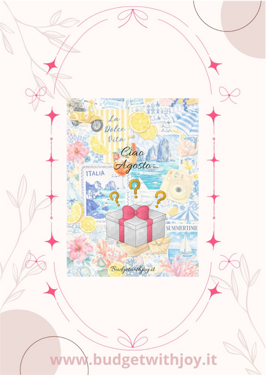 Mystery stickers Agosto