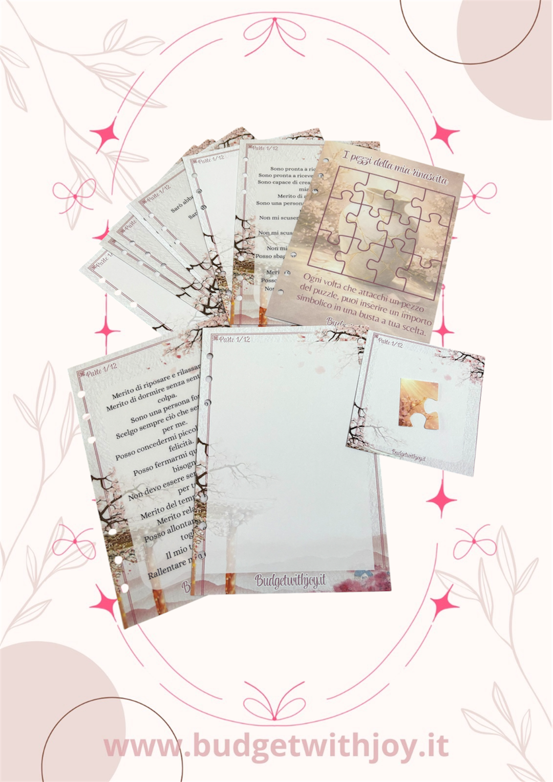 Set A5 1/12 I Pezzi Della Mia Rinascita