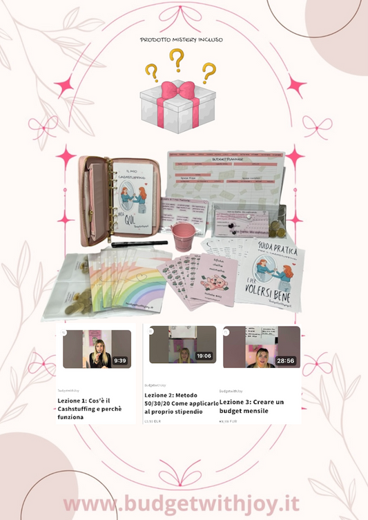 Kit Esperto Cash Stuffing – Il tuo sistema completo per gestire il denaro con consapevolezza