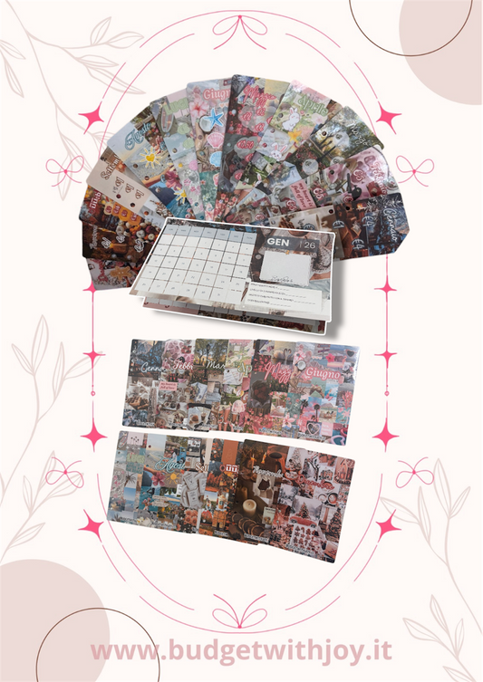 Set copertine/segnagenda/calendario a6