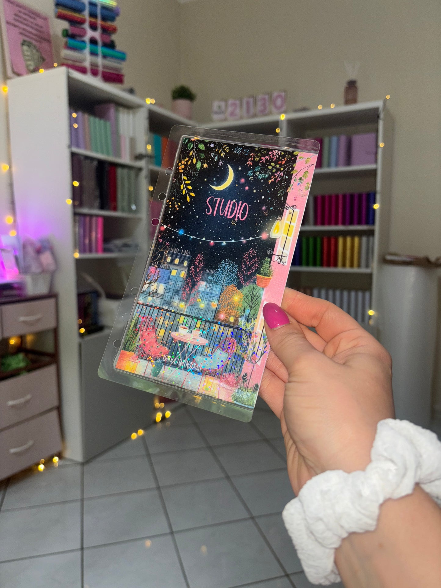 Sezione a6 semi glitter terrazzo