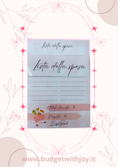 🛒 Lista della Spesa (Post Pads)