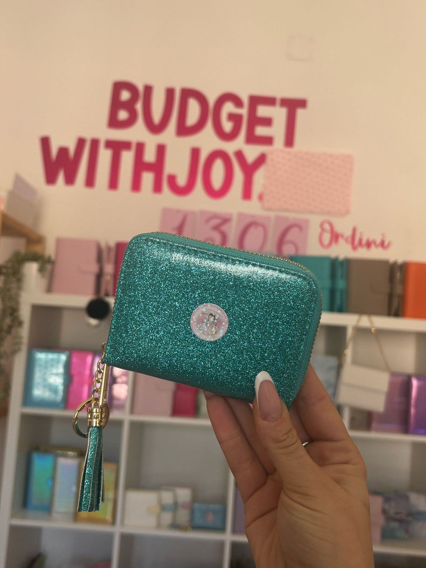 Portafogli Piccolo Glitter