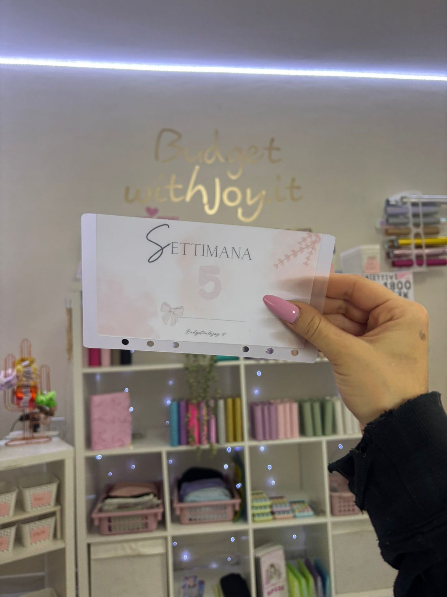 sezioni opache Settimane Cashstuffing pink bow