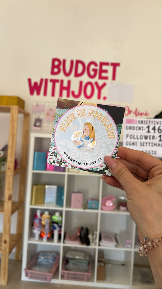 Sticker "Alice in Foodland"
