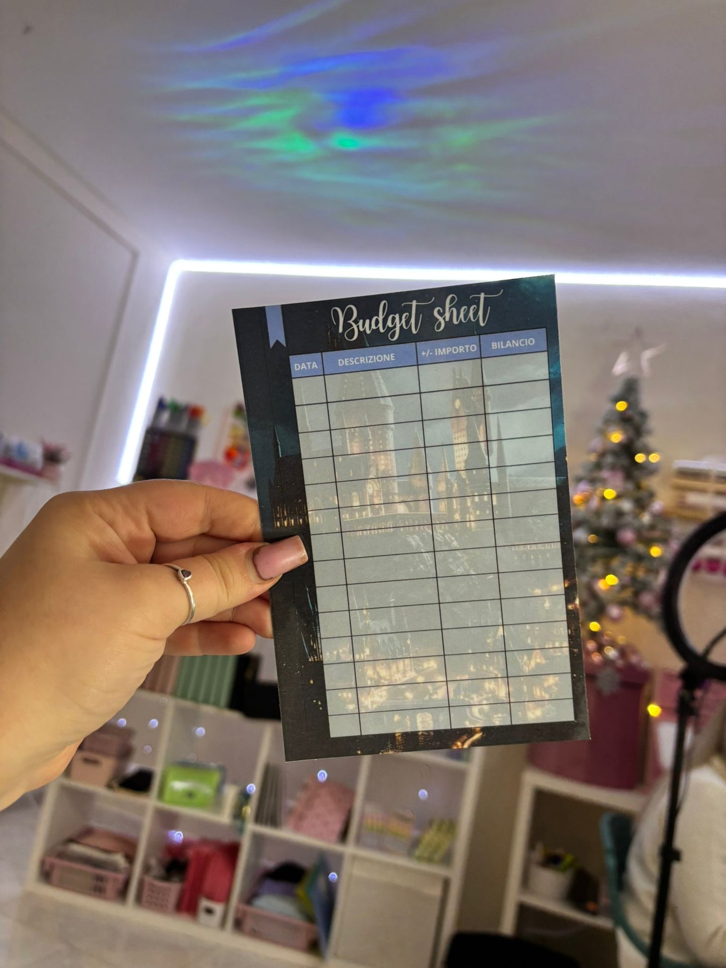 Budget Sheet Harry Potter A6 R.