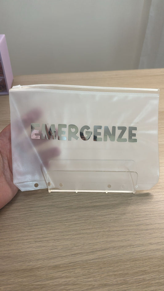 Busta A5 "Emergenze"