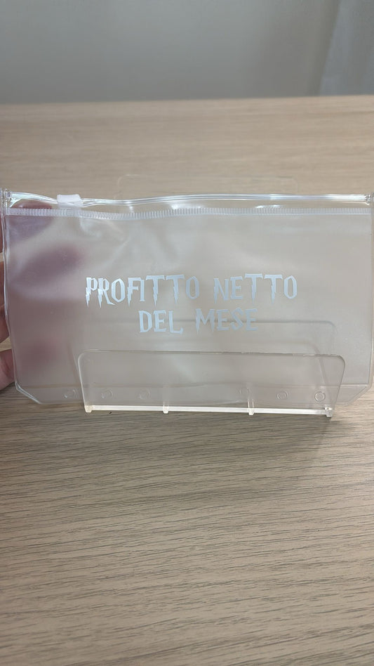 Busta A6 "Profitto netto del mese"