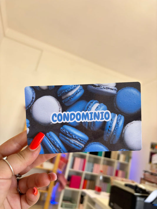 Cartoncino Categoria Plastificato A6 "Condominio"