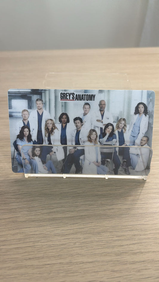 Cartoncino Categoria Plastificato Grey's Anatomy