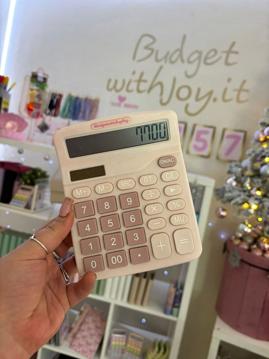 Calcolatrice rosa R.