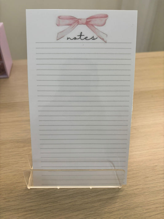 Pagina A5 "Notes"
