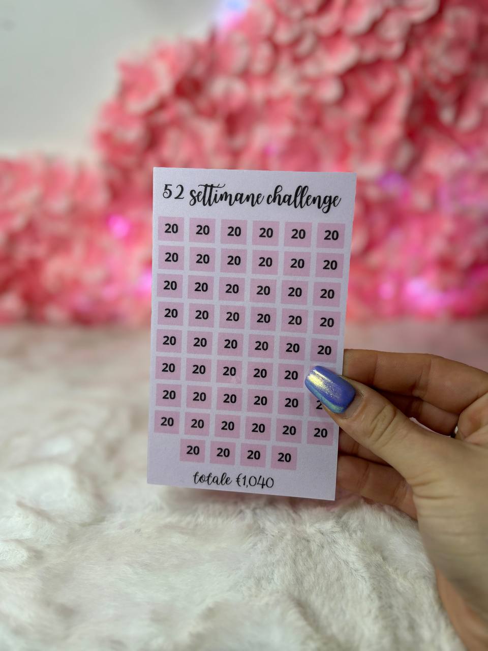 Challenge 52 Settimane Importi €20
