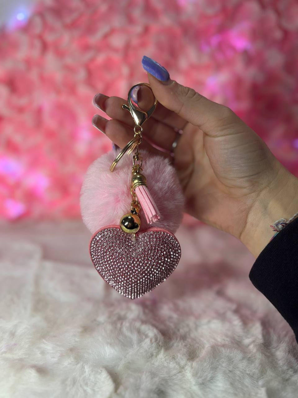Portachiavi Peluche Cuore