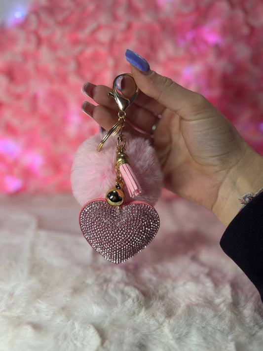 Portachiavi Peluche Cuore