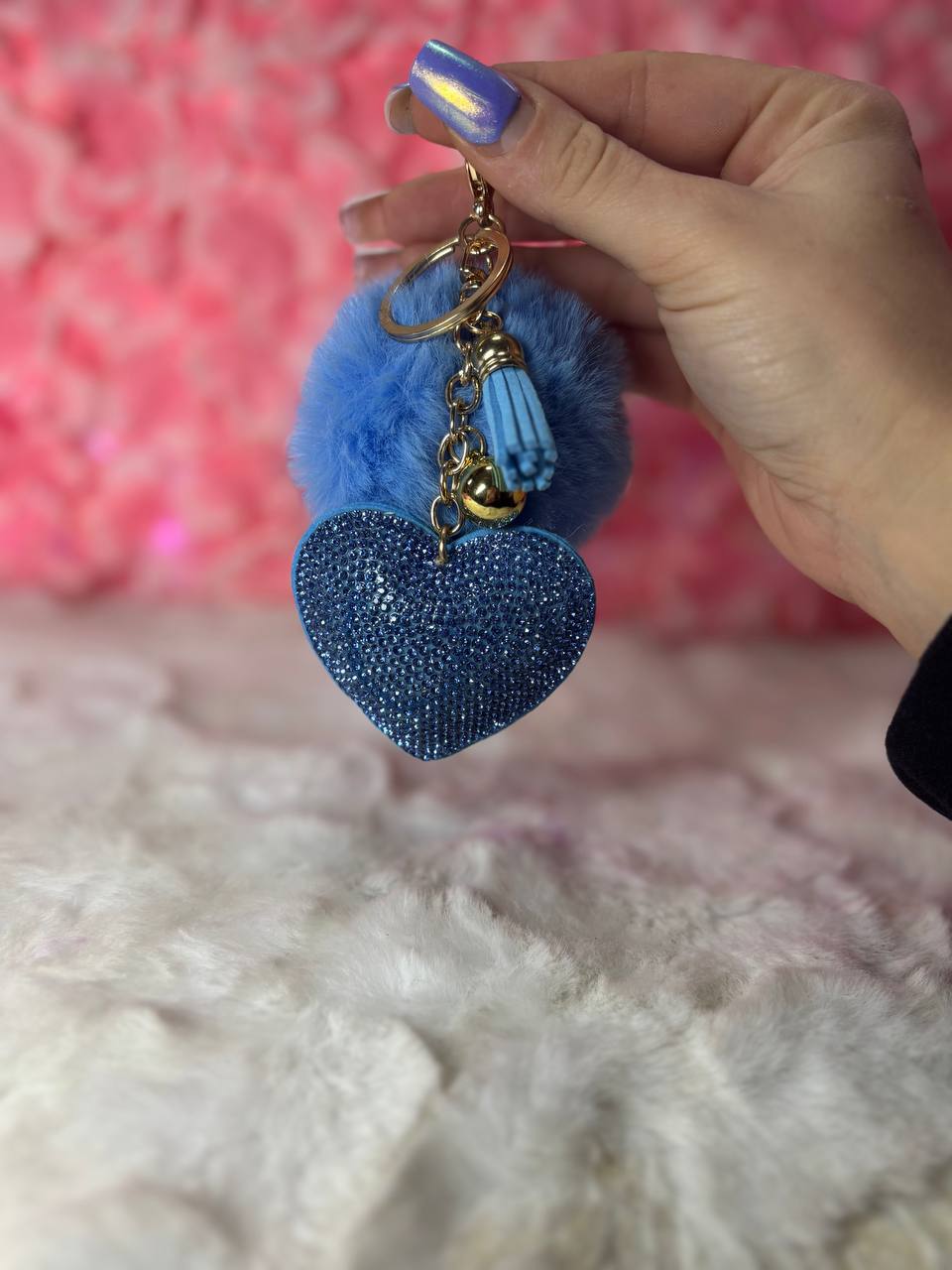 Portachiavi Peluche Cuore