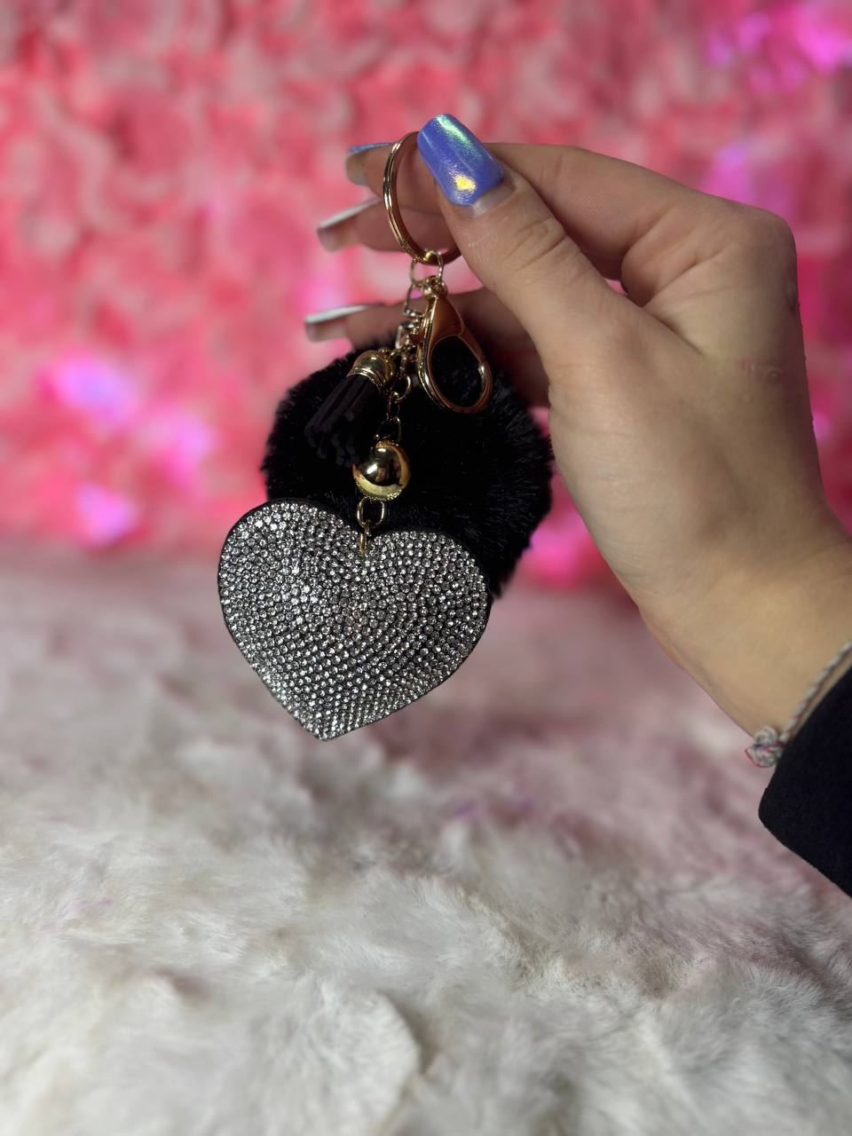 Portachiavi Peluche Cuore