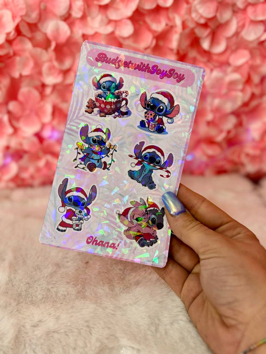 Set  Sticker Stitch Olografici