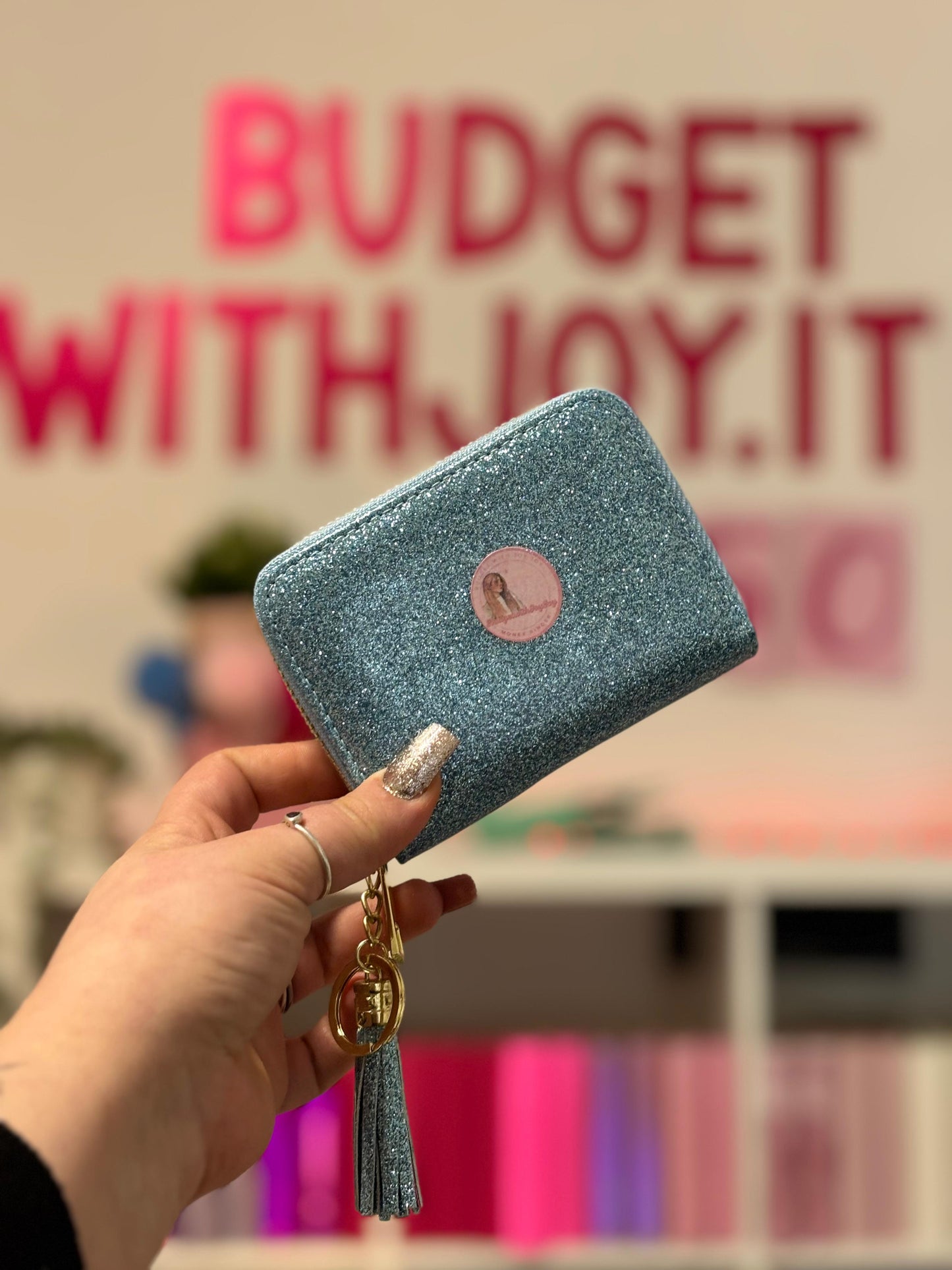 Portafogli Piccolo Glitter