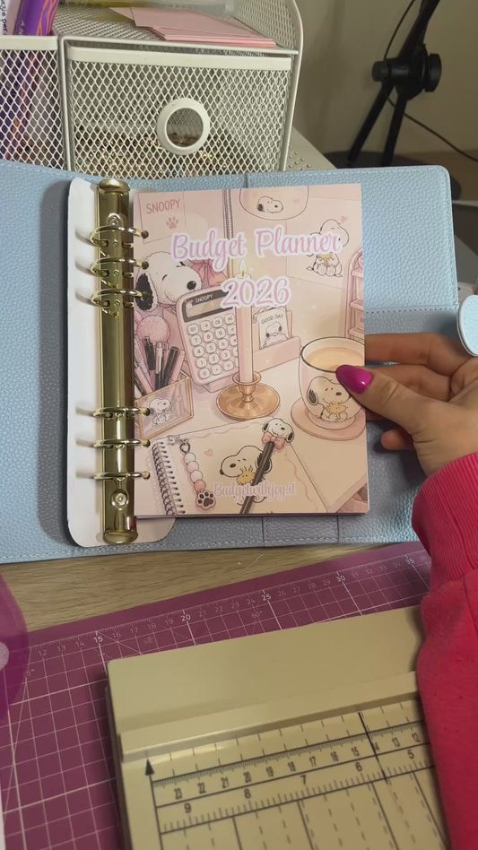 Pagine a5 cartacee budget planner
