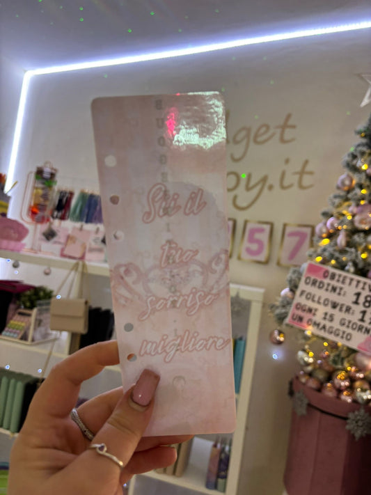 Segnagenda "Sii il tuo sorriso migliore " A6 R.