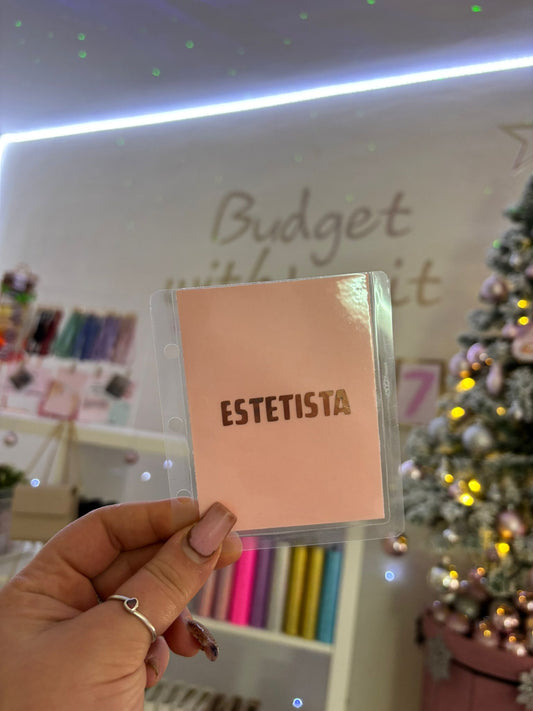 Sezione A8 "Estetista" R.