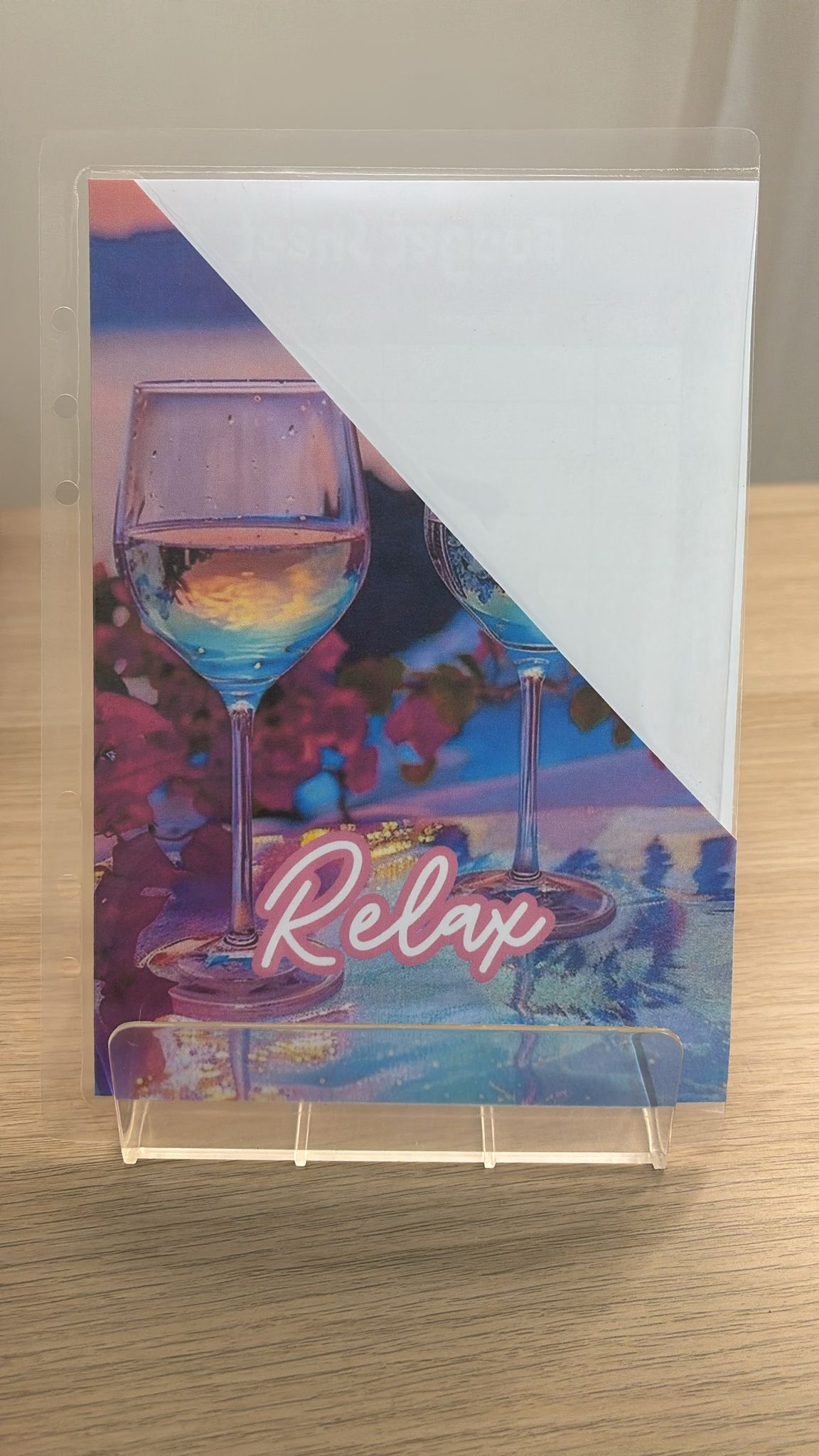 Sezione Semitaglio A5 "relax"
