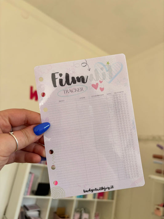 Tracker Film A6
