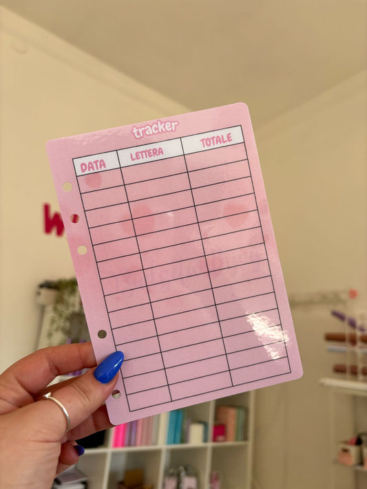 Tracker Gioco Dei Cuori A6