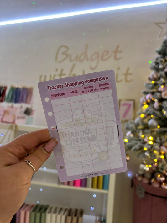 Tracker "Shopping Compulsivo" A7 R.