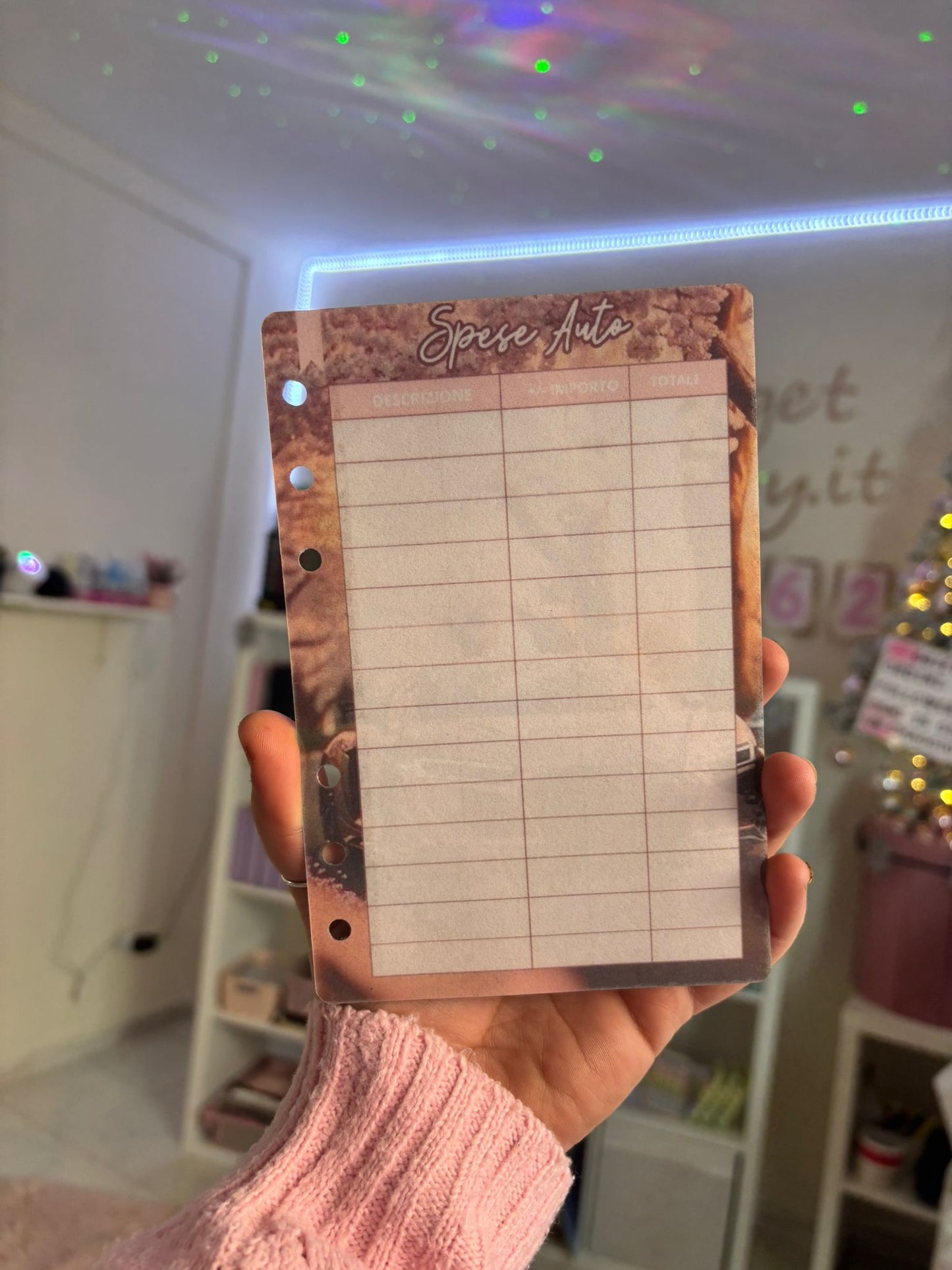 Tracker "Spese Auto" A6 R.